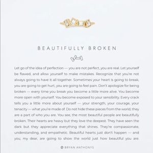 Bryan Anthony’s Broken Ring 14k Gold Size 5